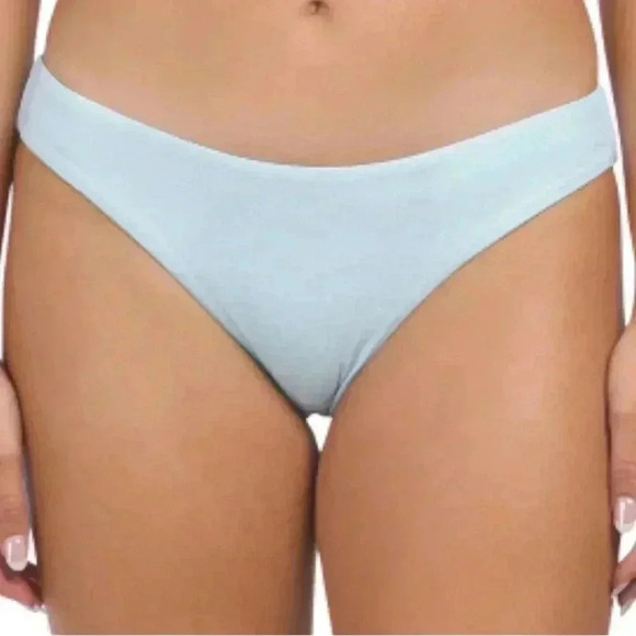 We Wore What Classic Scoop Bikini Bottom Blue Size XXL NWT - Picture 1 of 6